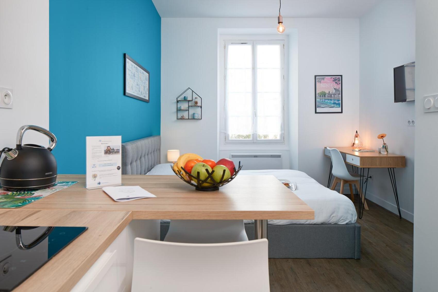 Appartement Le Bleu Nantais à Nantes Extérieur photo